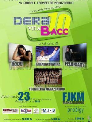 Dera10 vita bacc hiarahana amin'i Bodo, Rija Ramanantoanina, Felaniary, Chorale Trompetra Mahazoarivo ao amin'ny FJKM Mahazoarivo