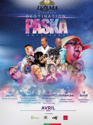 Destination paska Antsirabe avec Samoela‍ , Agrad‍ , Olombelo ricky‍ , Skaiz‍ , Meizah‍ , Bebey‍ , Benny‍ , Jess Flavy One‍ , Pit Leo‍ Melanie Walker‍