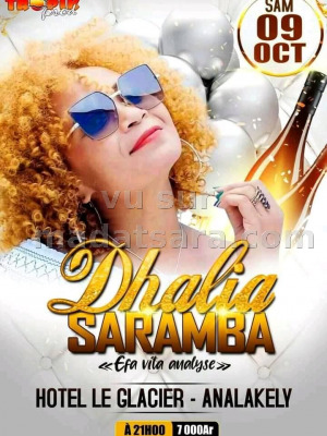 Dhalia saramba‍ - Le Glacier Analakely‍