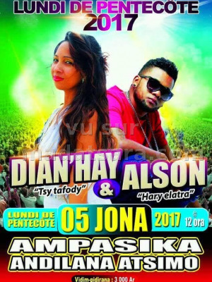 Dian-Hay‍ & Alson‍ en concert Ampasika Andilana Atsimo