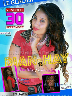 Dian-Hay - cabaret - le Glacier Analakely