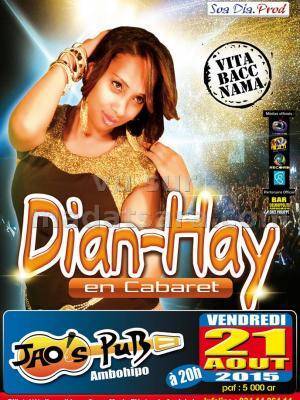 Dian-Hay en cabaret au Jao's Pub - Vita Bacc Nama