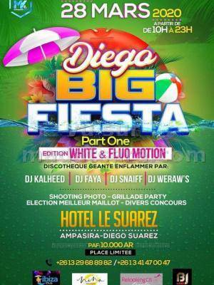 Diego big fiesta Hotel Le Suarez Ampasira