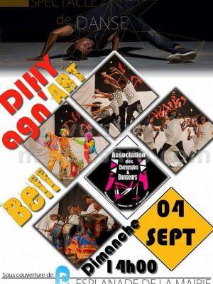 Dihy an'Art Be!! - spectacle de danse - Esplanade de la mairie
