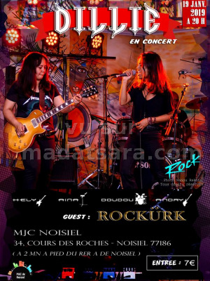 Dillie‍ en concert MJC Noisiel