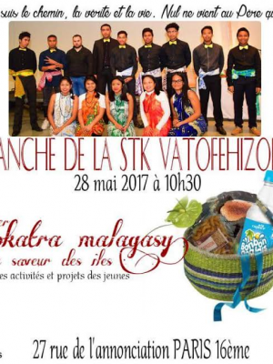 Dimanche de la Stk Vato Fehizoro - Eglise reformée de l'Annonciation Paris 16è