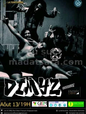 Dimyz‍ en concert La Teinturerie - Is'Art Ampasanimalo‍
