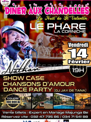 Diner aux chandelles - Nathan‍ - Hôtel du Phare Mahajanga‍