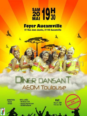 Diner dansant AEOM - Foyer Aucamville