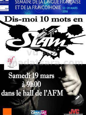 Dis-moi 10 mots en SLAM à l'Alliance Française de Mahajanga