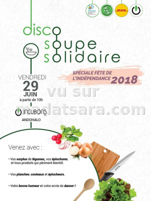 Disco soupe solidaire - Incubons Maison Jean Laborde Andohalo‍