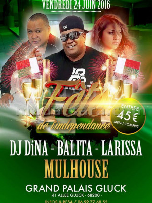Dj Dina, Larissa & Balita en concert au Grand Palais Gluck Mulhouse