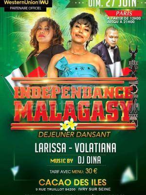Dj Dina, Larissa, Volatiana independance malagasy Cacao Des Iles Ivry Sur Seine
