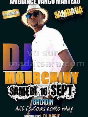 Dj mourchidy en show case au Baladin Sambava