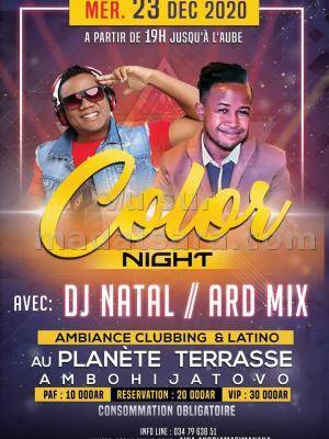 Dj Natal color night Planete Terrasse Ambohijatovo