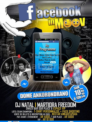 Dj Natal & Martiora Freedom - Facebook in Moov - Dome RTA