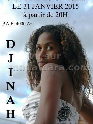 Djinah cabaret au Glacier