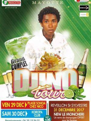 Djino au grand complet Plage Sohoa Mayotte - Restaurant Le Mon Chéri - Koropa Mamoudzou Mayotte