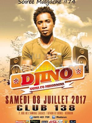 Djino‍ en concert - Club 138 - La Réunion‍