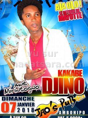 Djino en concert JAO'S PUB