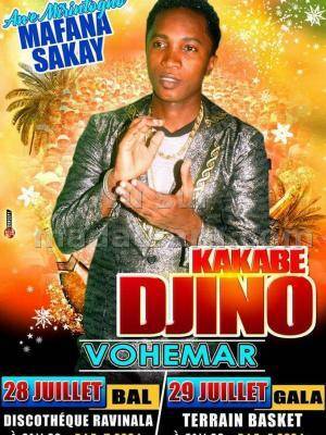 Djino en concert Ravinala Discothèque Vohémar - Terrain Basket Vohemar