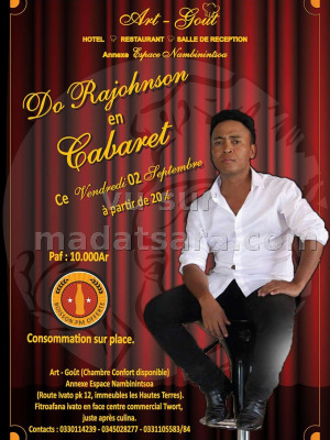 Do Rajhonson - Animation musicale au Art-Gout