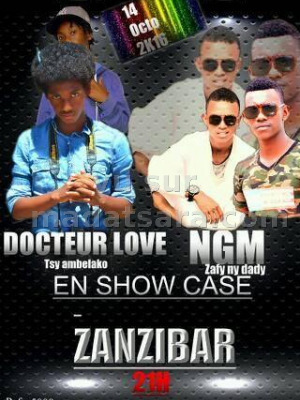 Docteur Love‍ & NGM - en show case au Discothèque Zanzibar‍
