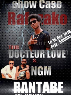 Docteur Love‍ & NGM‍ en showcase au El Picador Rantabe