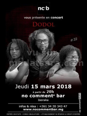 Dodol‍ en concert No Comment Bar Isoraka‍