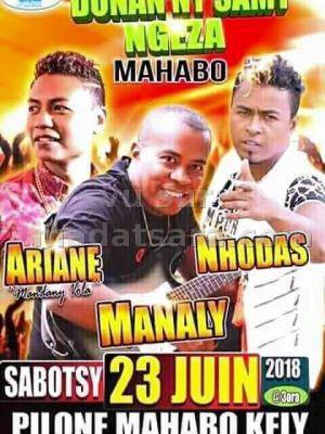 Donan'ny samy ngeza Pilone Mahabo Kely Ariane, Nhodas, Manaly