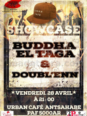 Doubl'e'nn‍ & Buddha El Taga‍ en show case - Urban Café Antsahabe‍