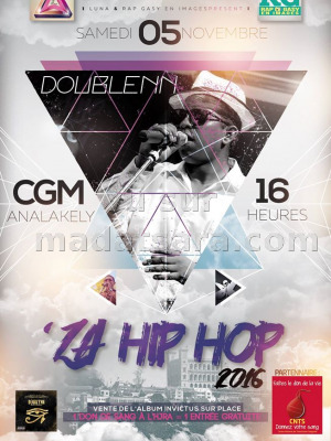 Doubl'e'nn‍ en concert CGM Analakely‍ 'Za Hip Hop