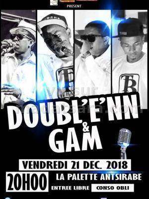 Doubl'e'nn & Gam La Palette Antsirabe