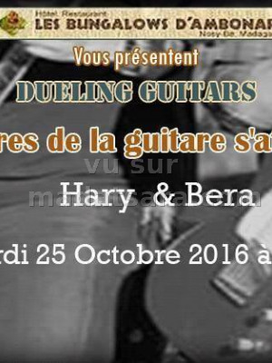 Dueling guitars - Les Bungalows d'Ambonara‍