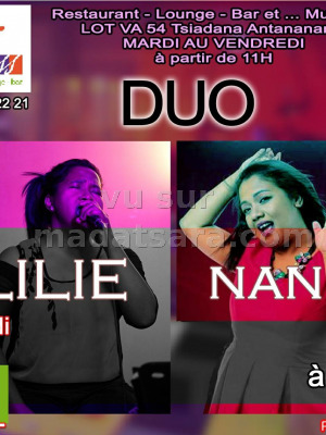 Duo Lilie‍ & Nanie‍ au TRASS Tsiadana‍