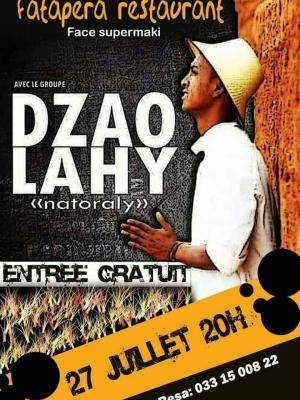 Dzao Lahy en concert Fatapera Antaninarenina