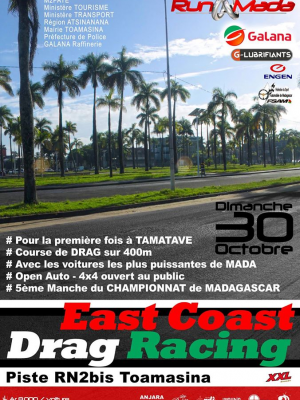 East Coast Drag Racing - Piste RN2Bis Toamasina