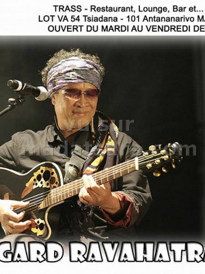 Edgard Ravahatra en concert au Trass