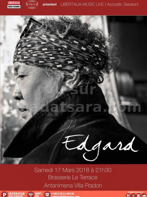 Edgard ravahatra‍ en concert Le Terrace Villa Pradon Antanimena‍