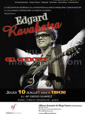 Tournée 2014.
Présenté par la délégation générale de la fondation Alliance Française à Mad