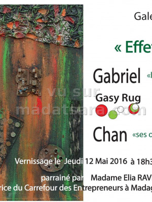 Effets de matières - Exposition Gasy Rug - Chan - Le Louvre