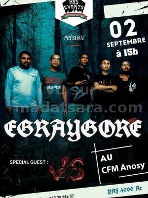 Egraygore en concert CFM - Cercle Franco-Malgache