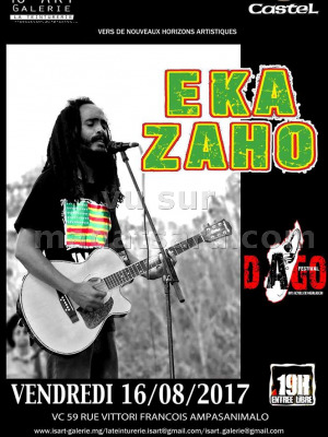 Eka Zaho‍ en concert Is'Art Galerie‍