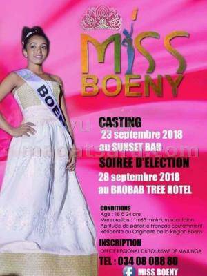 Election miss boeny Baobab Tree Majunga - Sunset Bar Majunga