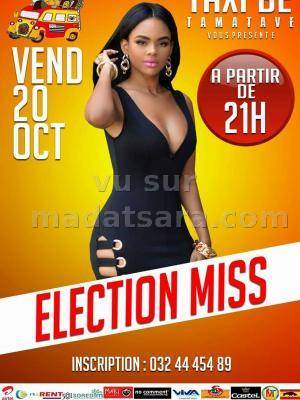 Election miss Taxi Be Club Toamasina