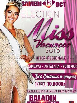 Élections Miss vacances Baladin Sambava