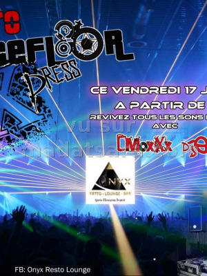 Electro dancefloor dress - Onyx Ivato