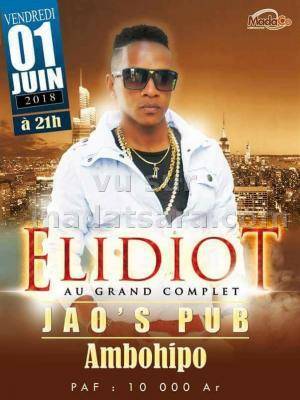 Elidiot grand complet au JAO'S PUB