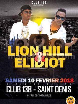 Elidiot & Lion Hill en show case Club 138 - La Réunion