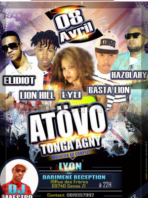 Elidiot‍ , Lyli‍ , Lion Hill‍ , Hazolahy‍ & Basta Lion‍ - Star even'ts Darimene Réception Genas‍